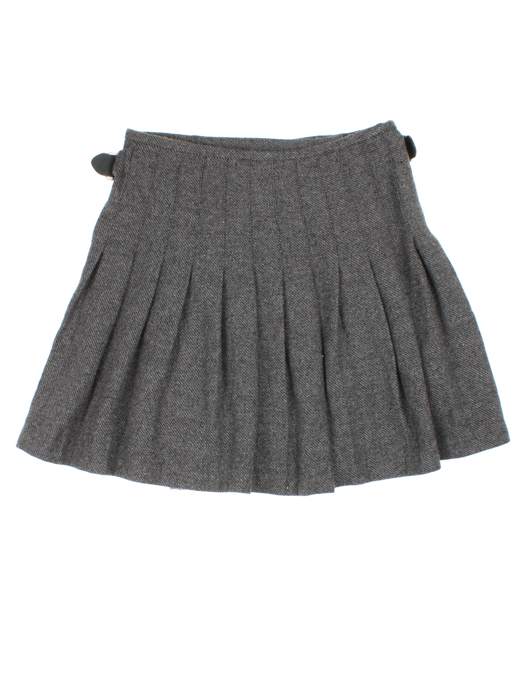 Vintage O'Neil Pleated Wool Skirt (Size M)