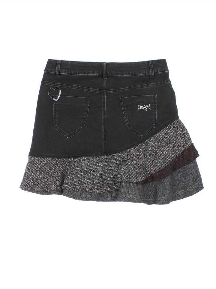 Y2K Desigual Alijn Mini Skirt (Size M)