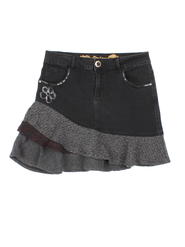 Y2K Desigual Alijn Mini Skirt (Size M)