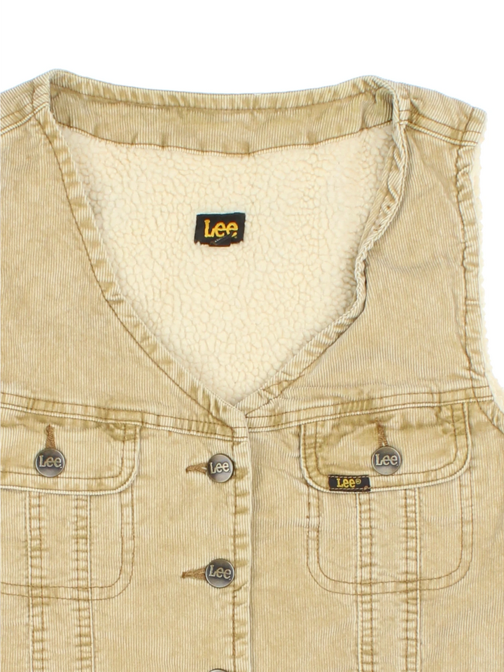 Lee Sherpa Lined Vest (Size XXS)