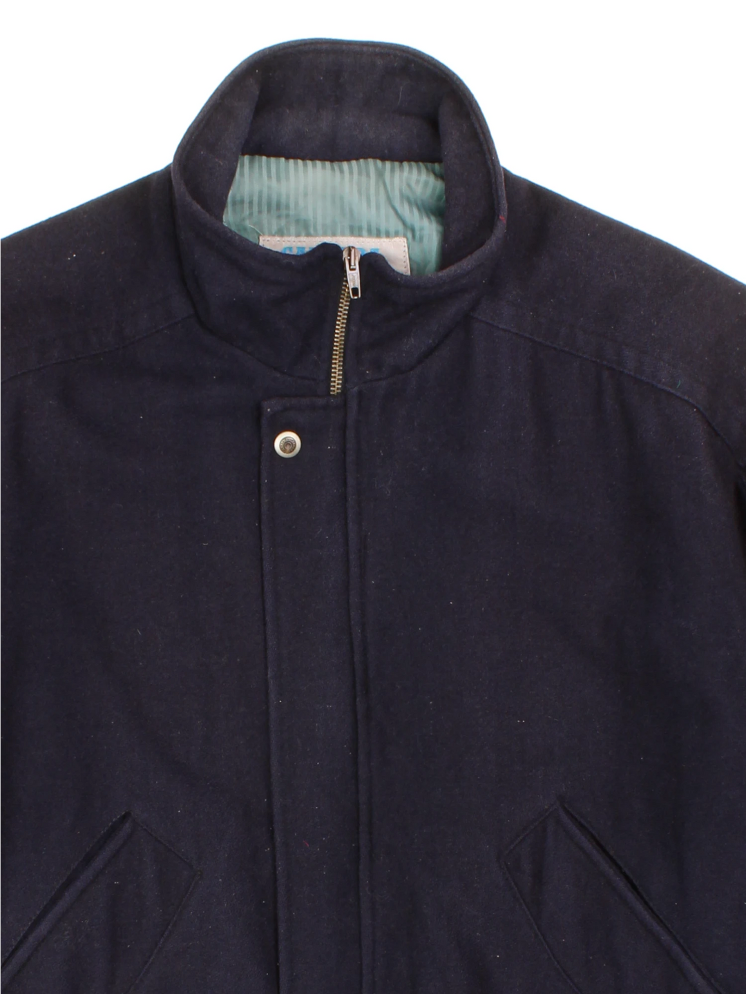 Vintage Carrera Wool Bomber Jacket (Size L)