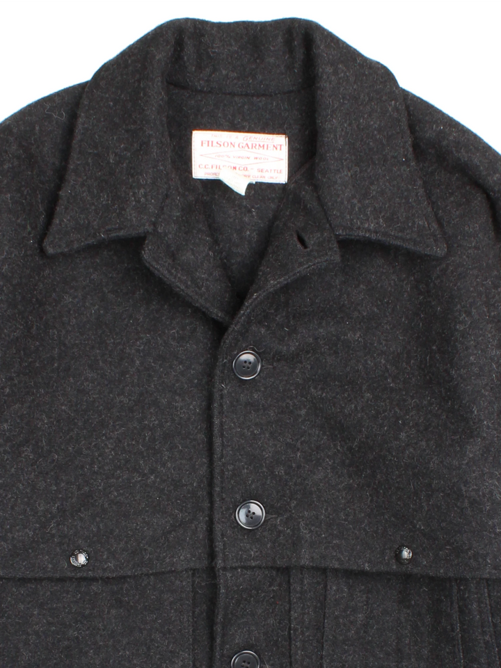 80's Filson Double Mackinaw Cruiser Wool Jacket (Size XL)