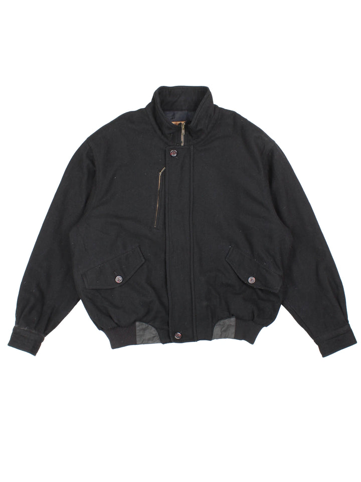 Vintage Wool Bomber (Size L)