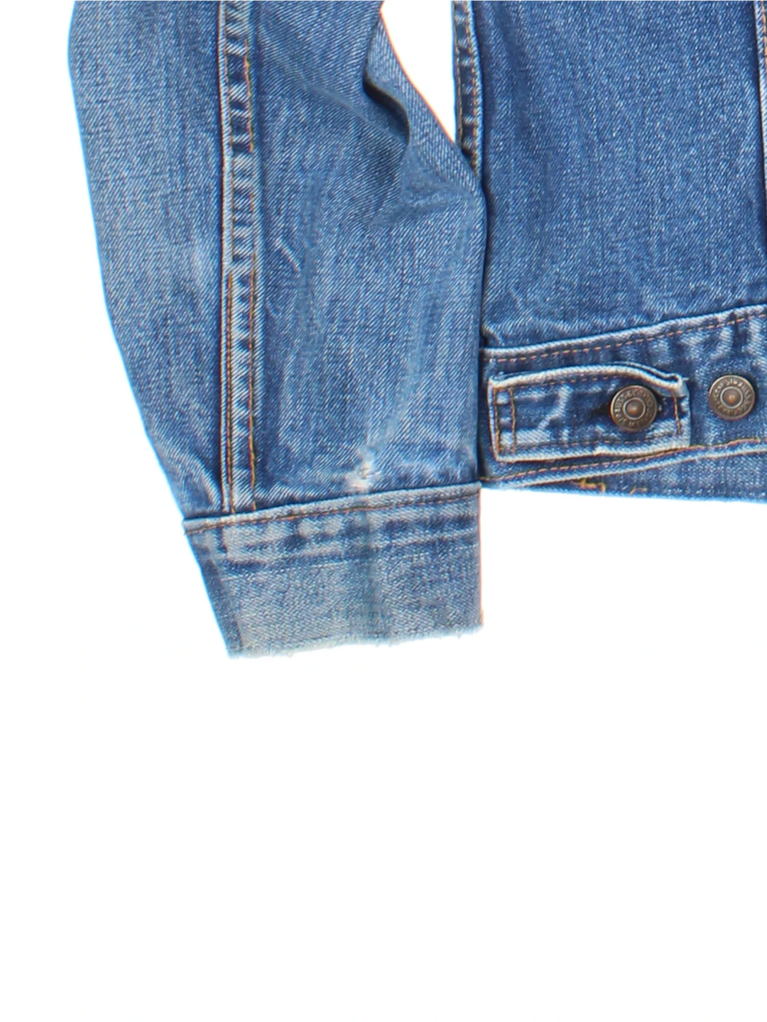 70s Levi's Strauss Type 3 Denim Jacket (Size S)