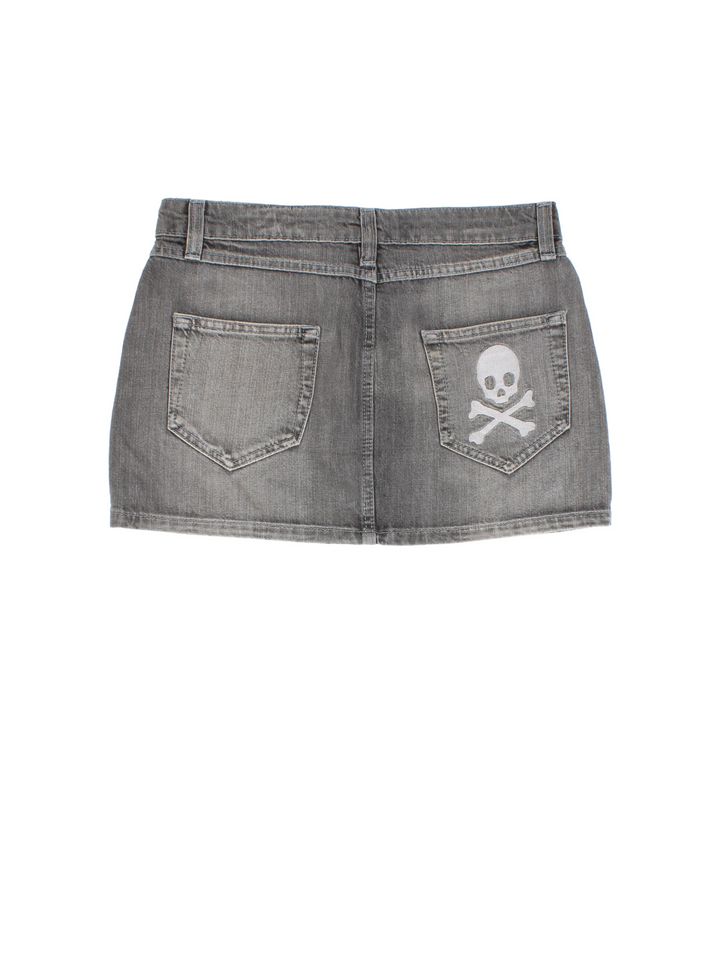 Y2K Denim Diesel Mini Skirt (Size XL)