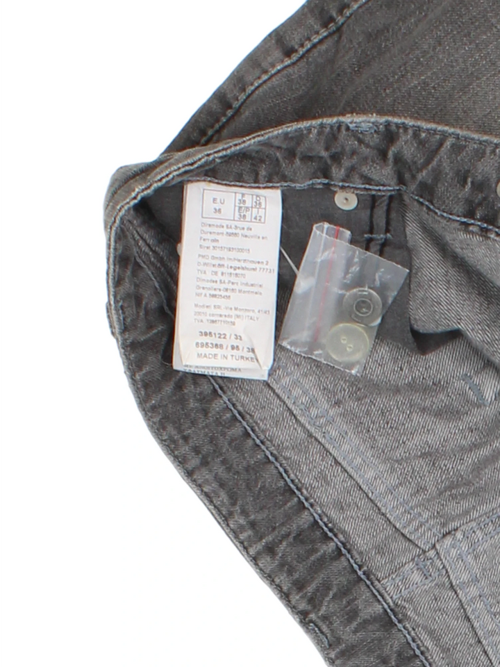 Y2K Denim Diesel Mini Skirt (Size XL)