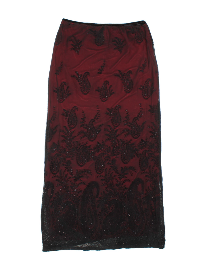 Y2K New Look Maxi Skirt (Size XL)