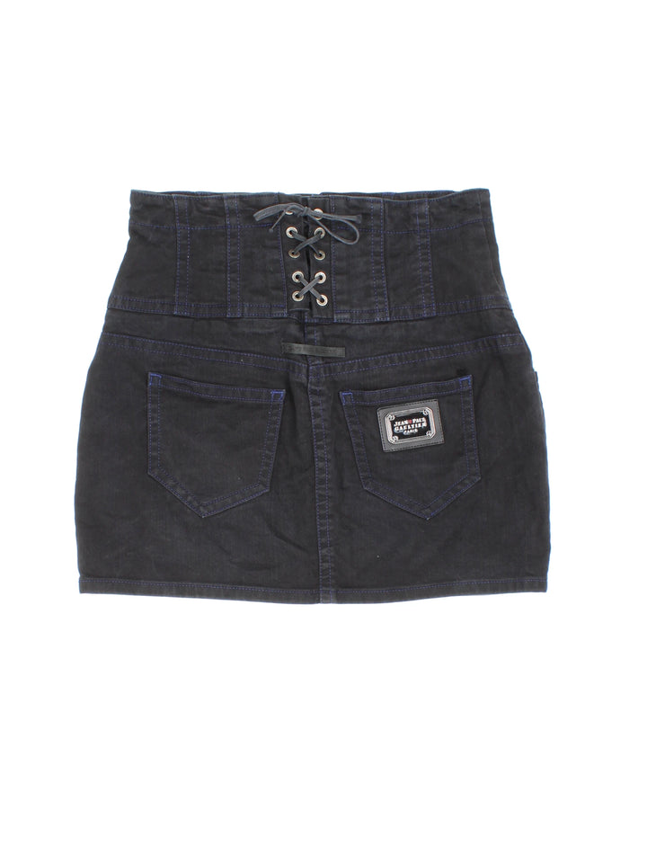 Y2K Jean Paul Gaultier High Waisted Mini Skirt (Size L)