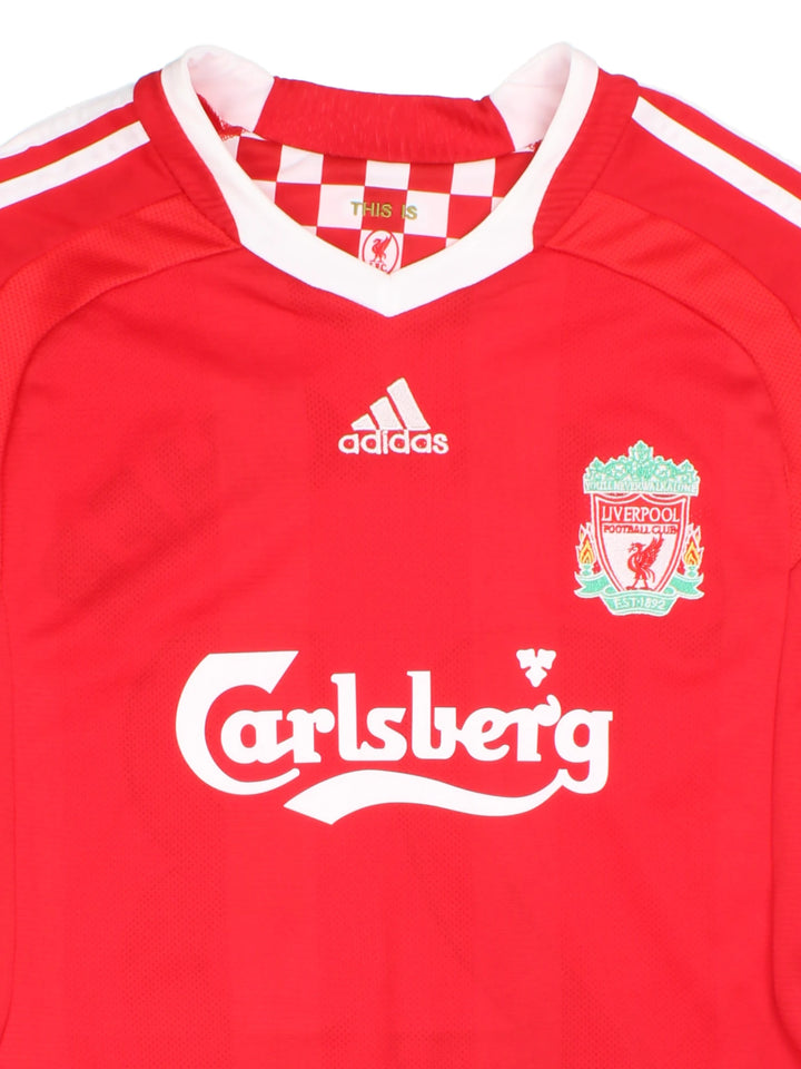 2008-2010 Liverpool F.C. Carragher Home Shirt (Size M)
