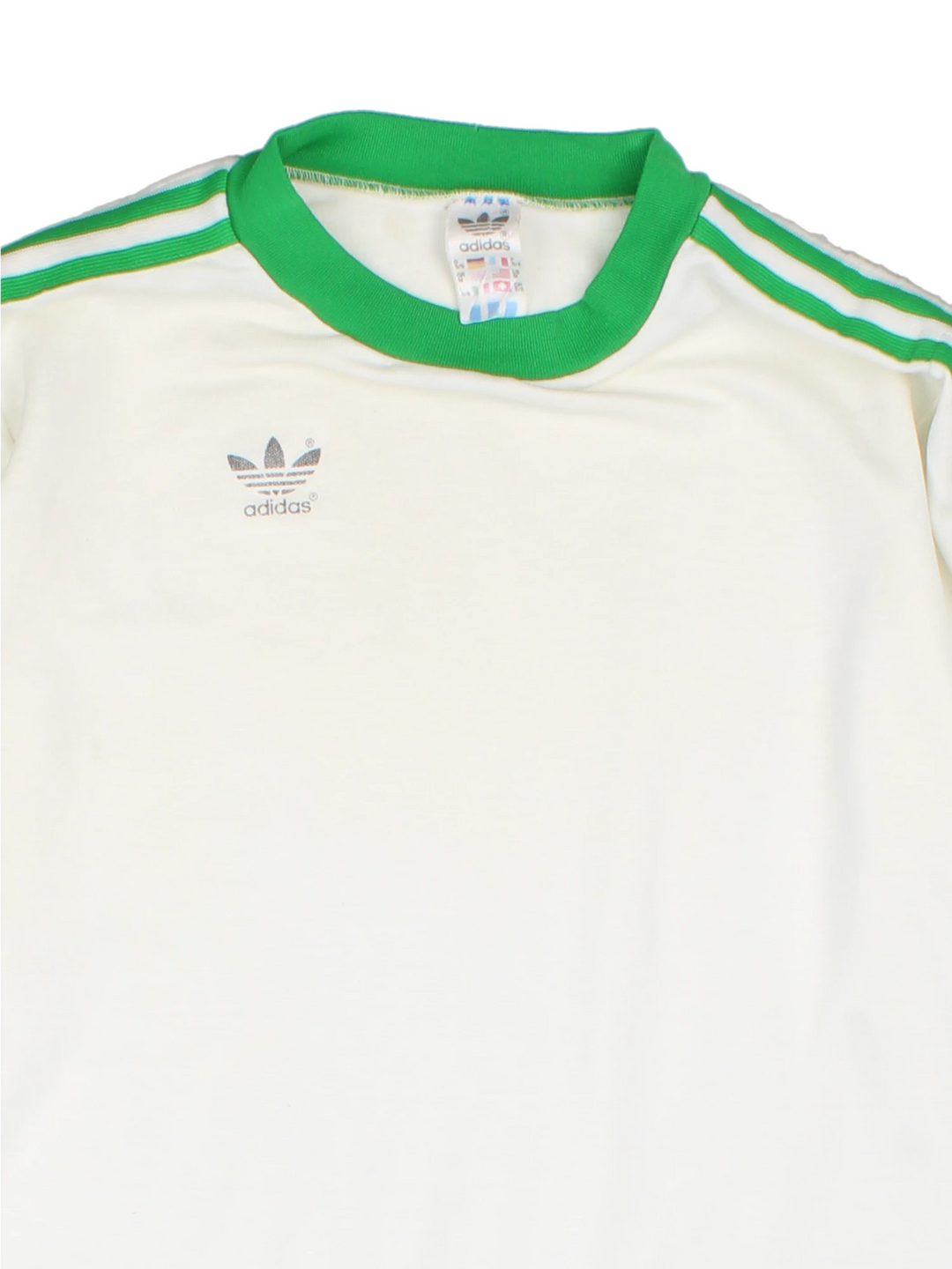 80's Adidas Trefoil Long Sleeve T-Shirt (Size S)