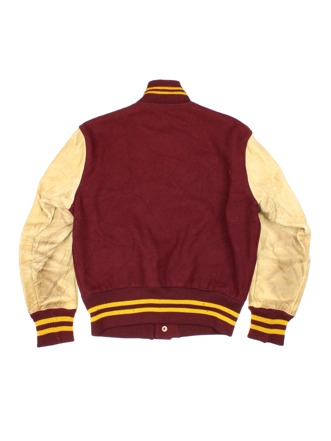 Vintage 1940s-50s USC Trojan Letterman Varsity Jacket (Size S)