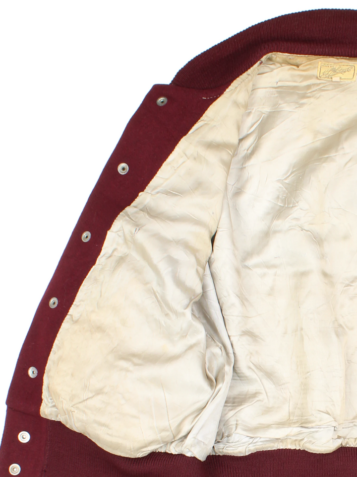 Vintage 1940s-50s USC Trojan Letterman Varsity Jacket (Size S)