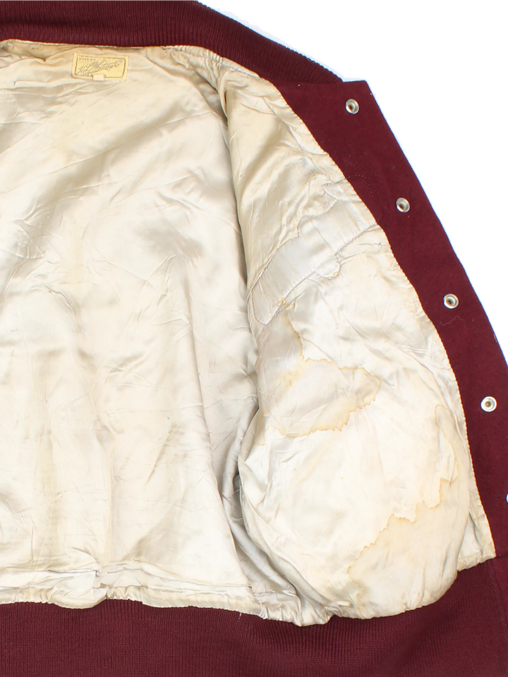 Vintage 1940s-50s USC Trojan Letterman Varsity Jacket (Size S)