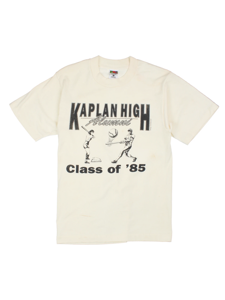 80's Kaplan High Graphic T-Shirt (Size XXS)