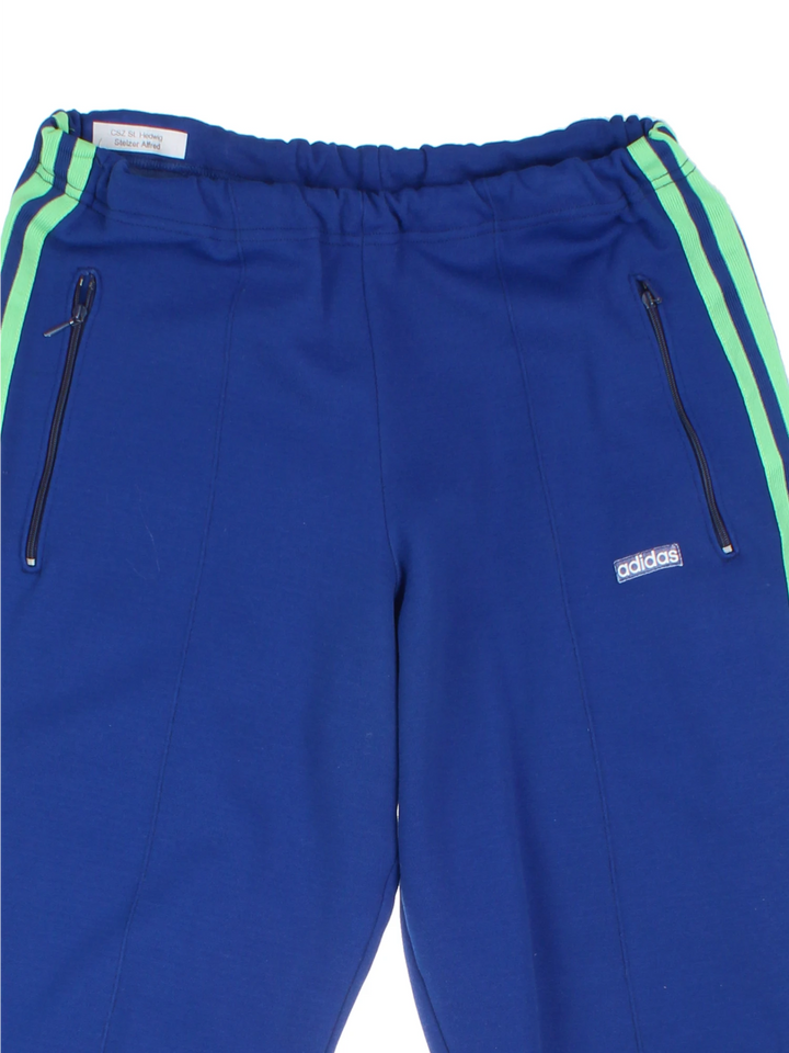 80's Adidas Tracksuit Bottoms (Size L)