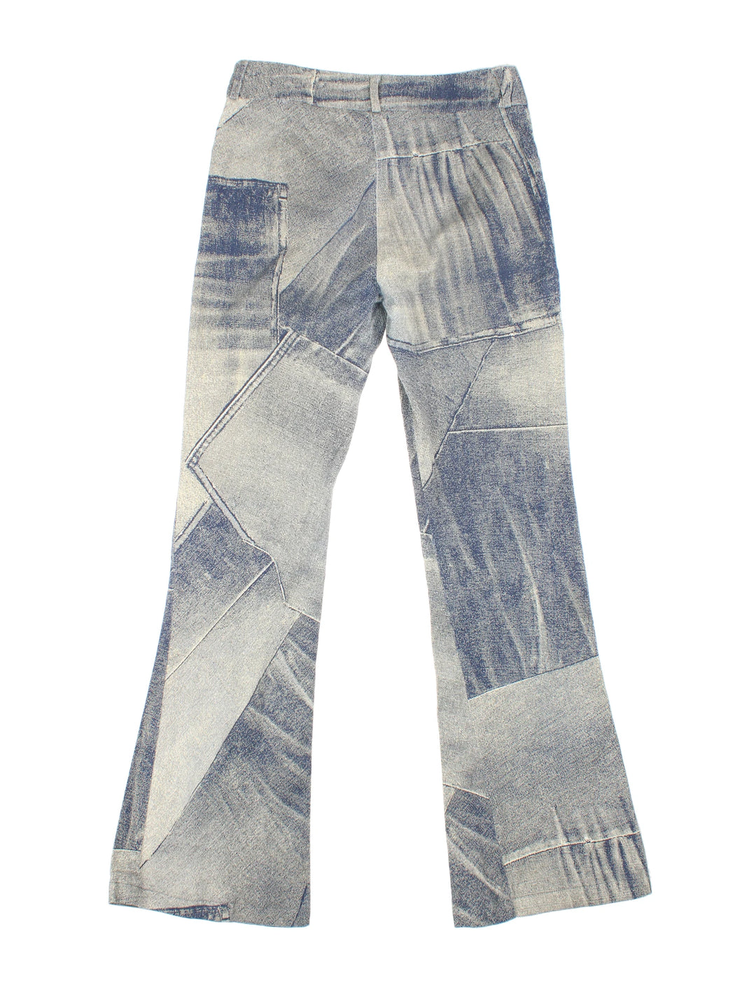 Y2K Printed Flared Trouser (Size M)