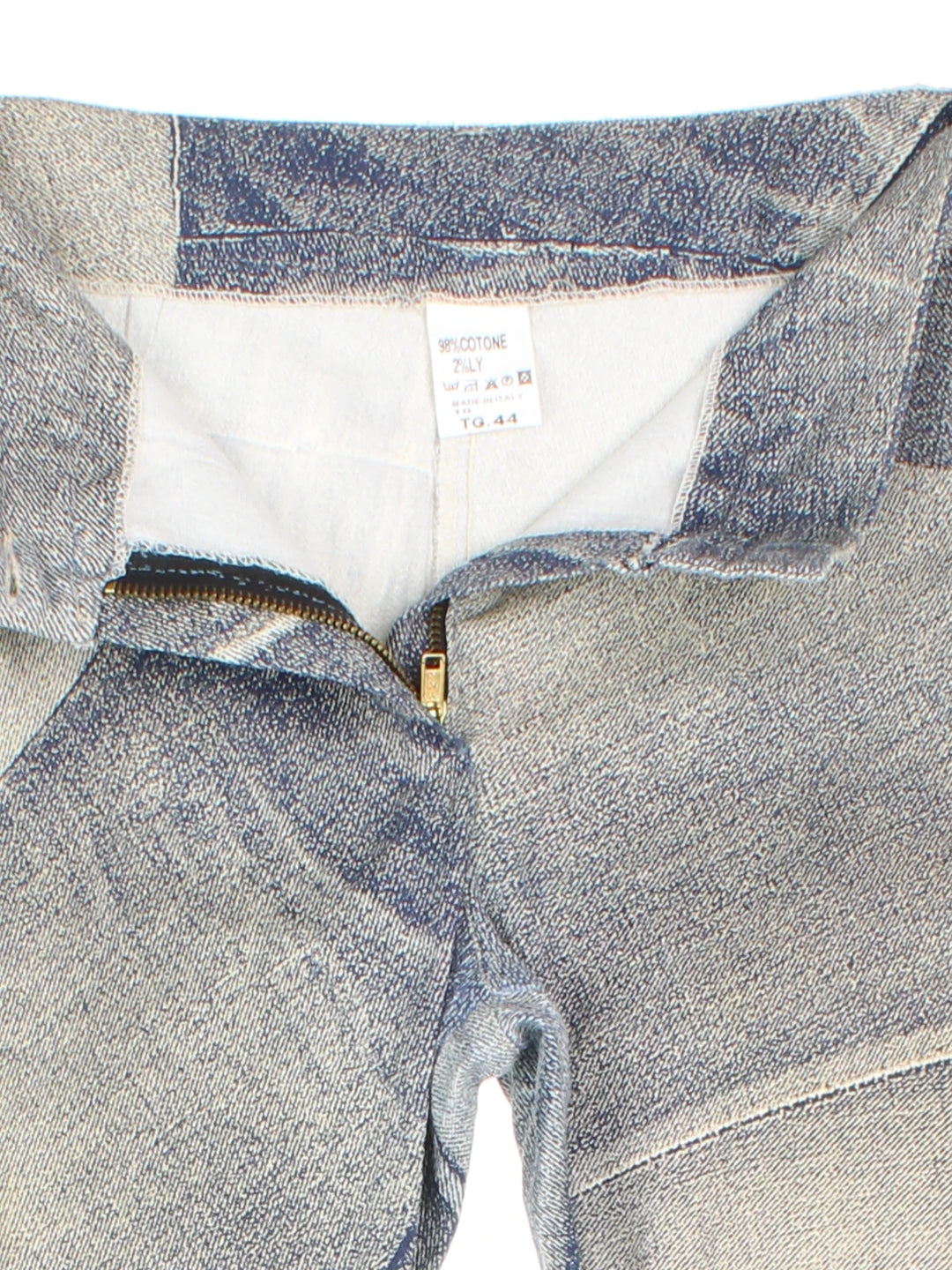 Y2K Printed Flared Trouser (Size M)