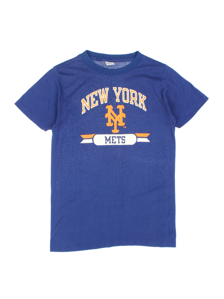 90's New York Mets T-Shirt (Size XXS)