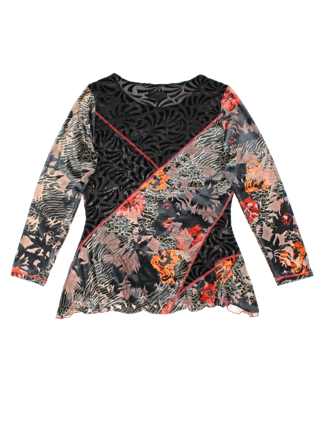 Y2K Patchwork Top (Size M)