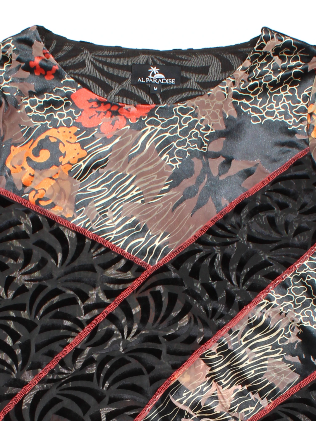 Y2K Patchwork Top (Size M)