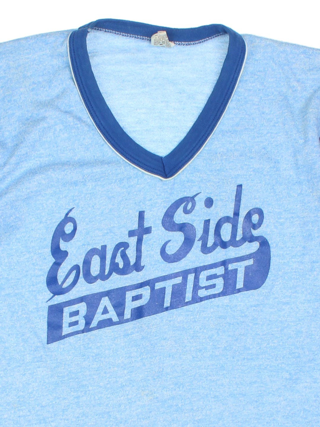 Vintage East Side Baptist Graphic  T-Shirt (Size XXS)