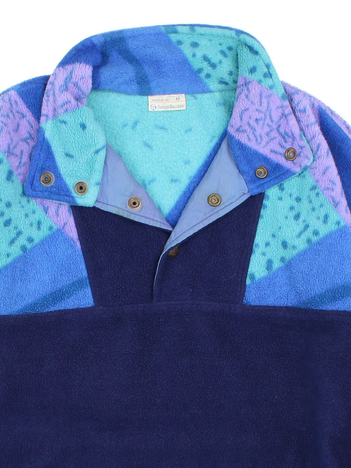 Vintage 90's Sergio Tacchini Pullover Fleece (Size M)