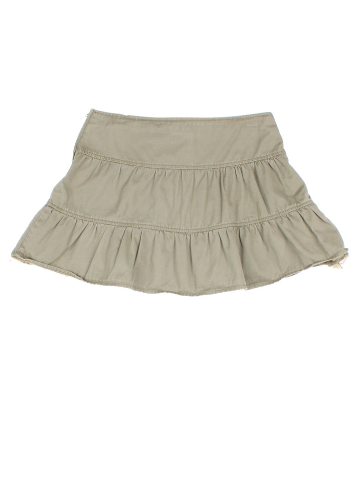 Y2K Layered Mini Skirt (Size M)