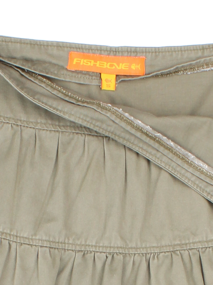 Y2K Layered Mini Skirt (Size M)