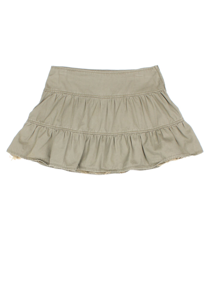 Y2K Layered Mini Skirt (Size M)