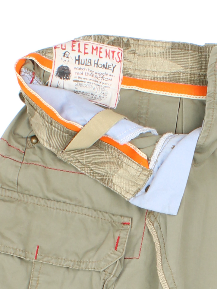 Y2K Cargo Mini Skirt (Size L)