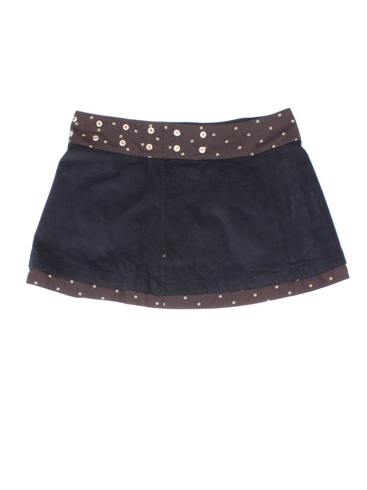 Y2K Moshiki Festival Wrap Mini Skirt (Size XXL)