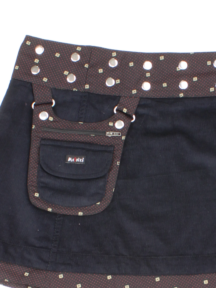 Y2K Moshiki Festival Wrap Mini Skirt (Size XXL)