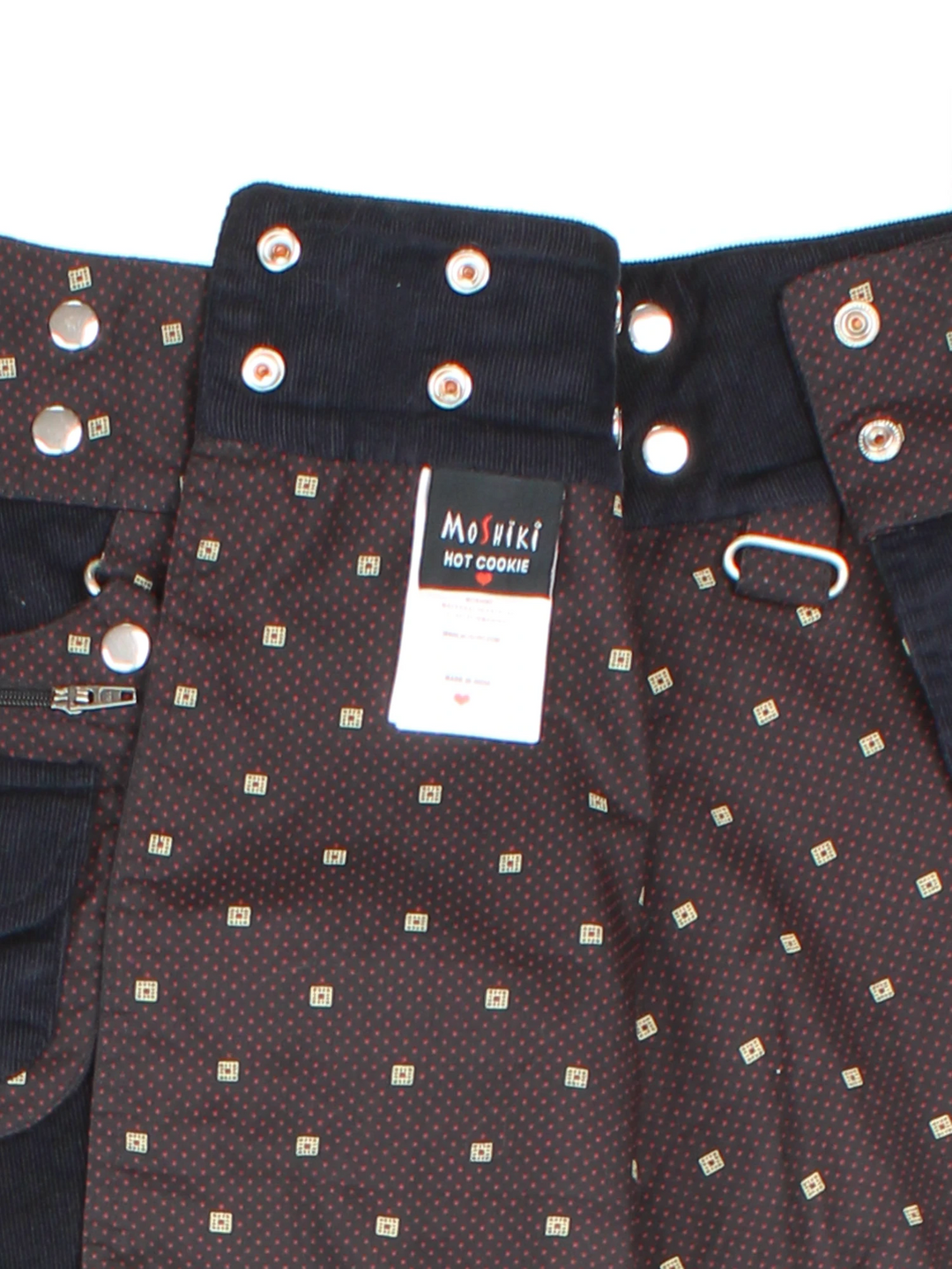 Y2K Moshiki Festival Wrap Mini Skirt (Size XXL)