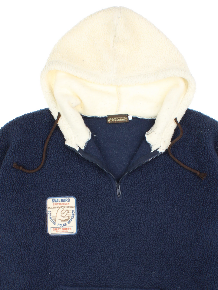 Napapijri Svalbard Pullover Fleece Hoodie (Size XL)