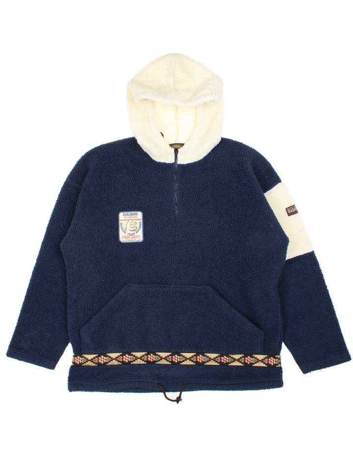 Napapijri Svalbard Pullover Fleece Hoodie (Size XL)