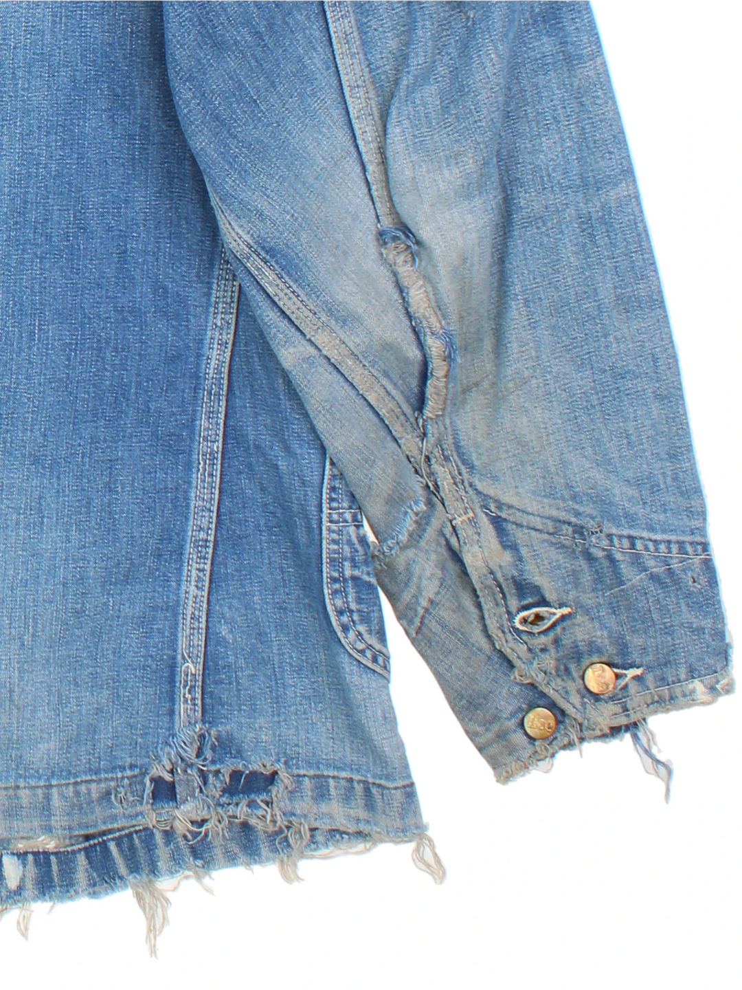 60s Lee 91-J Jelt Denim Chore Jacket (Size XL)