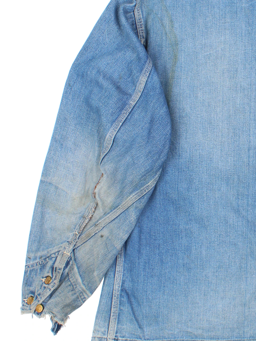 60s Lee 91-J Jelt Denim Chore Jacket (Size XL)