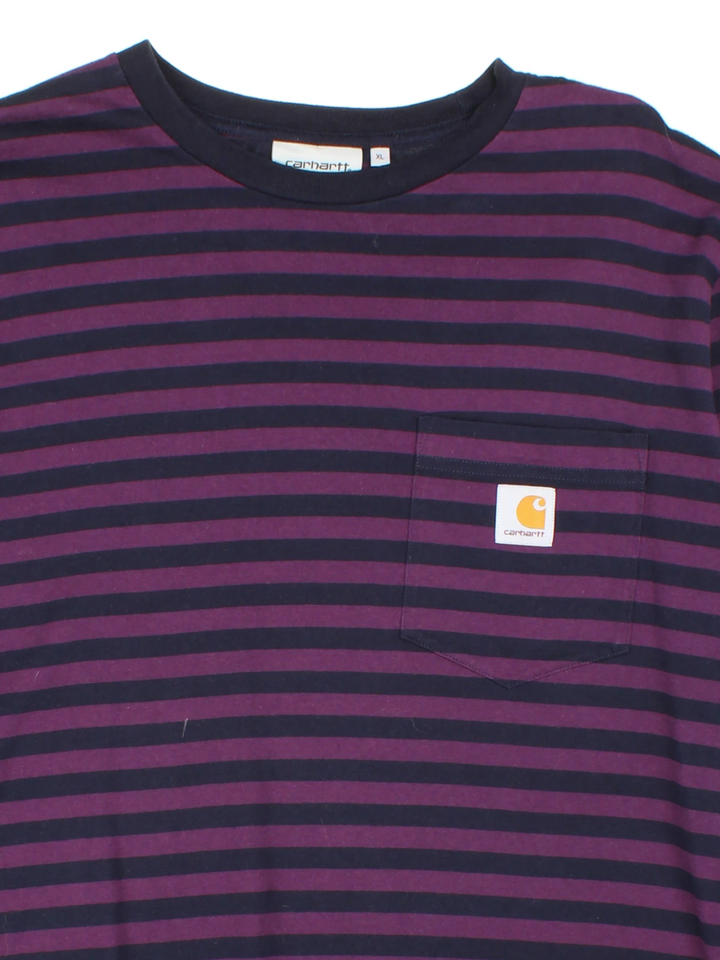 Carhartt WIP Striped Long Sleeve T-Shirt (Size XL)