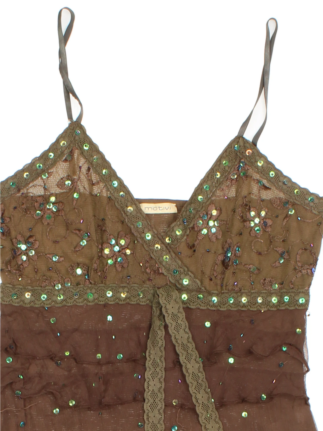 Y2K Embellished Cami (Size XXS)