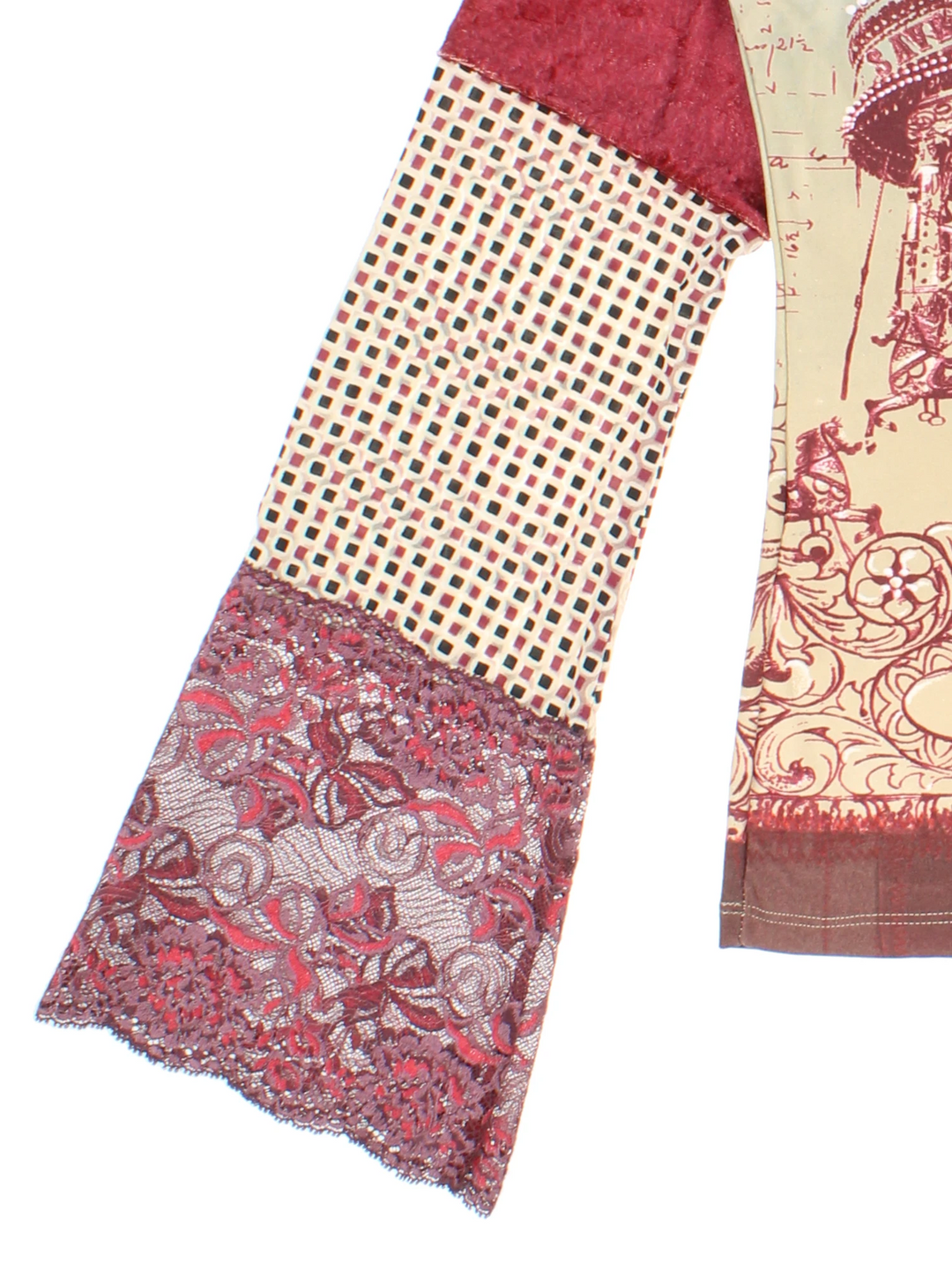 Y2K Save The Queen Top (Size S)