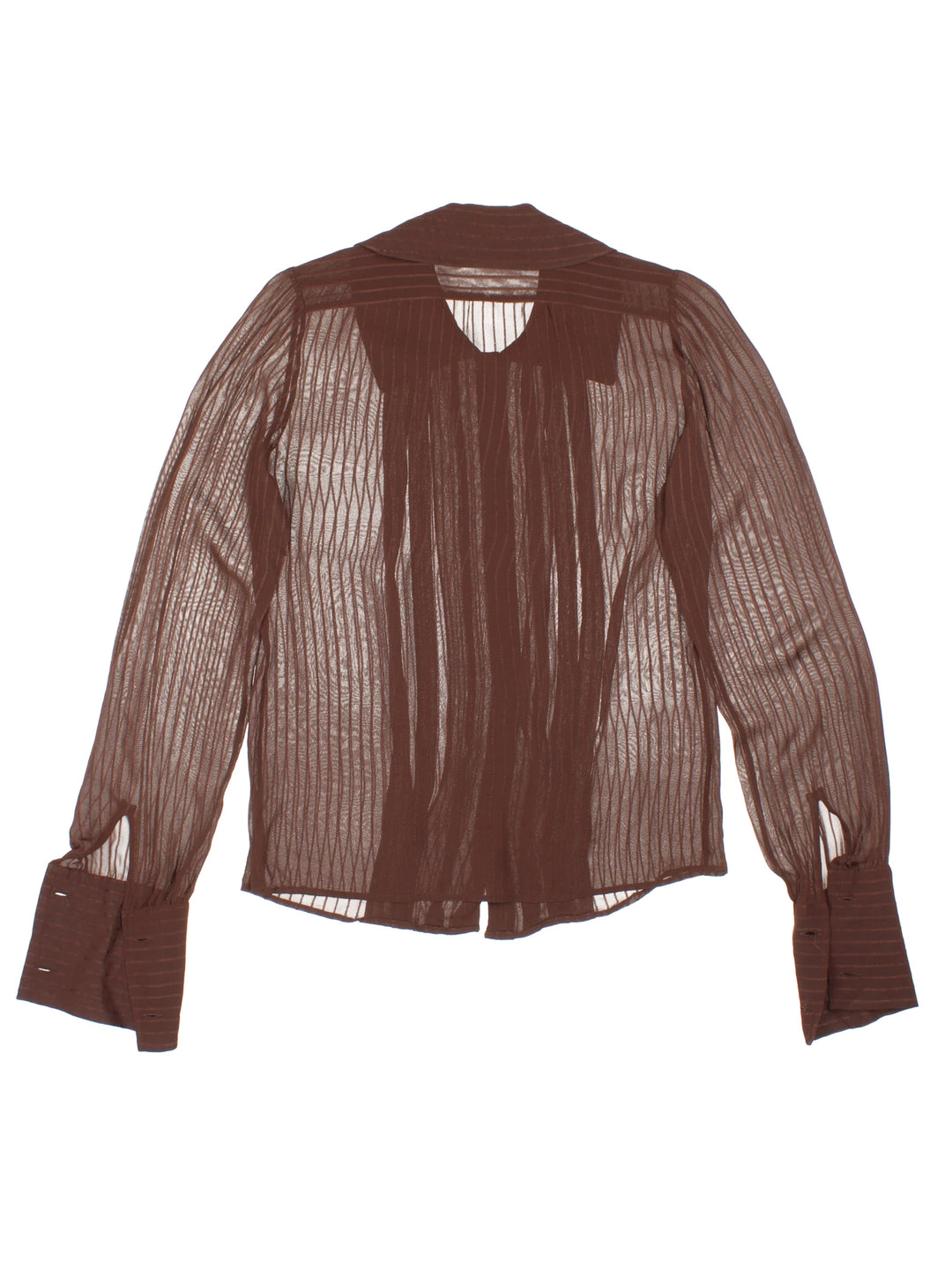 Vintage 90's Sheer Blouse (Size S)