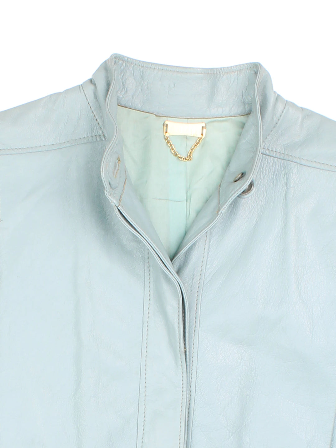 Vintage 80's Leather Jacket (Size M)