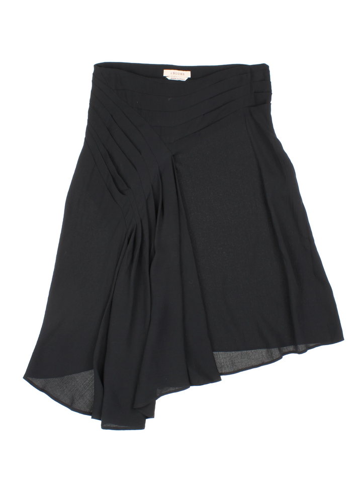 Y2K Asymmetric Midi Skirt (Size M)