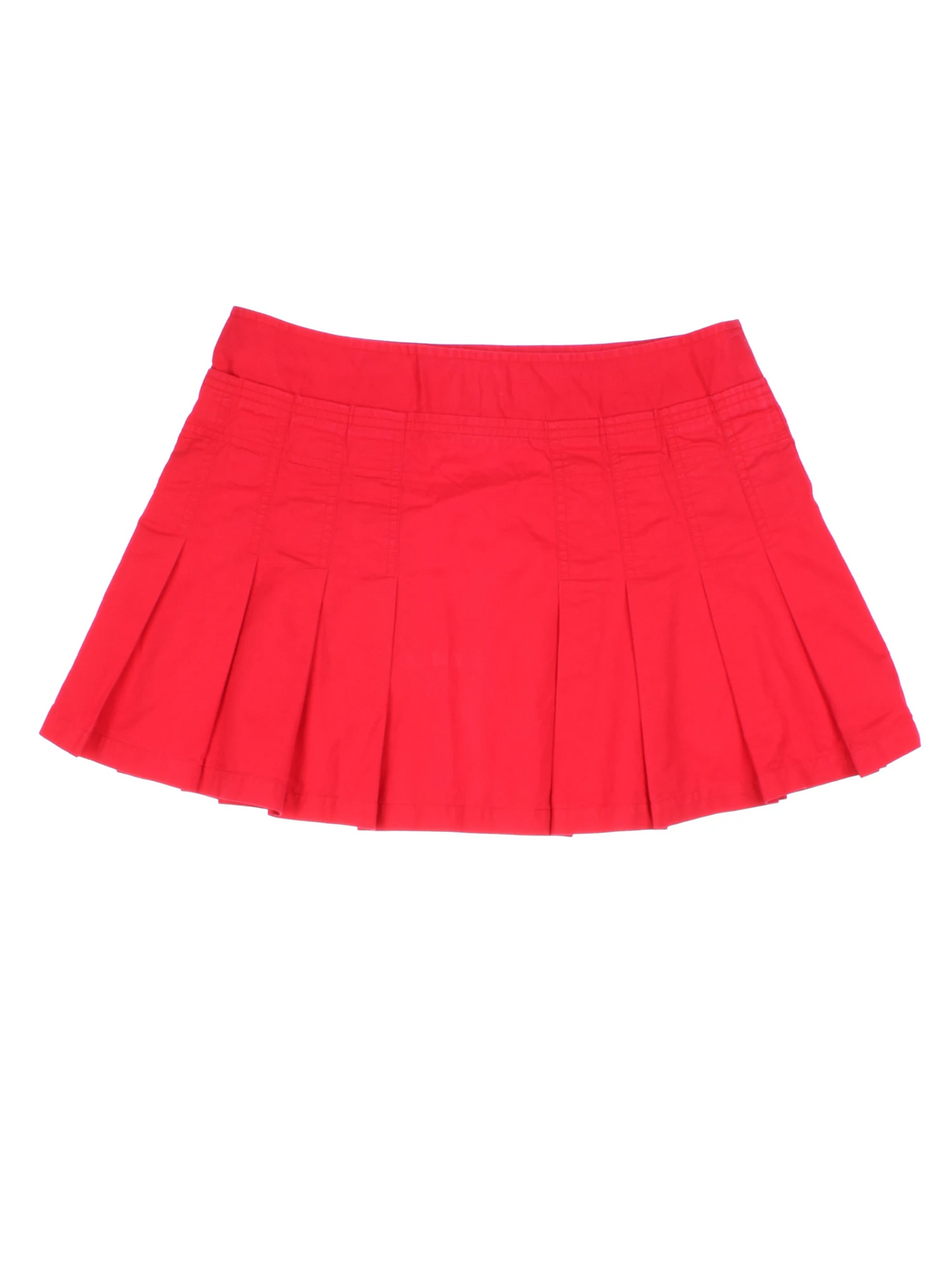 Y2K Pleated Mini Skirt (Size M)