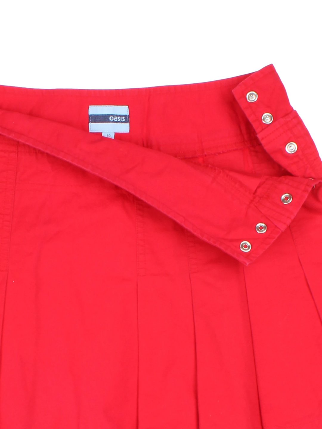 Y2K Pleated Mini Skirt (Size M)