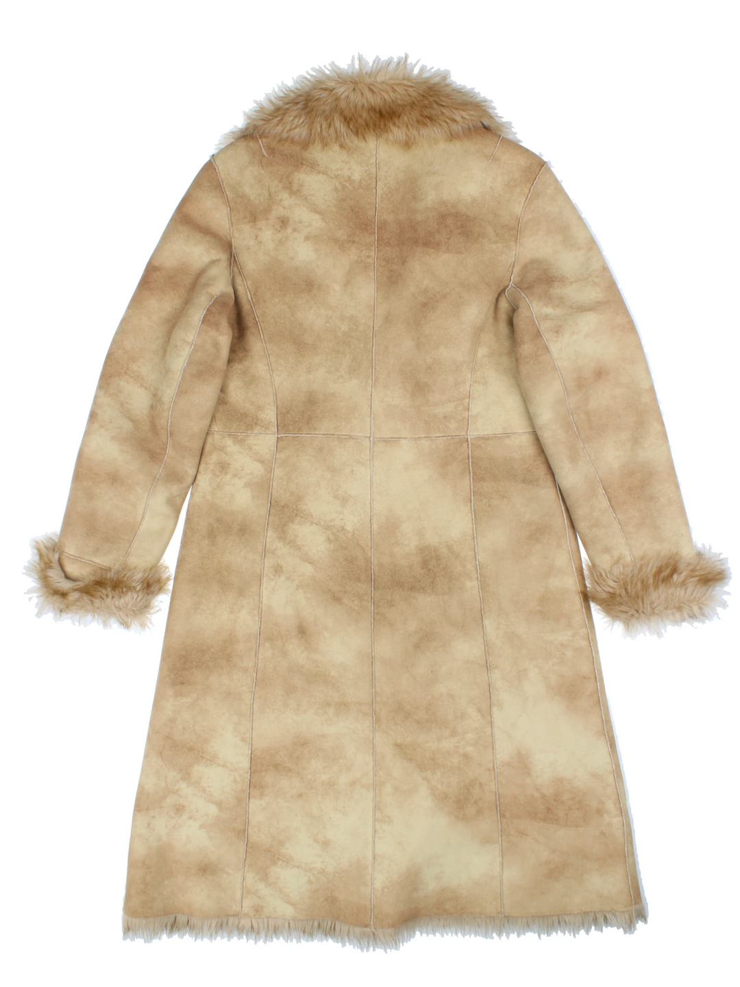 Y2K Faux Fur/Suede Coat (Size M)