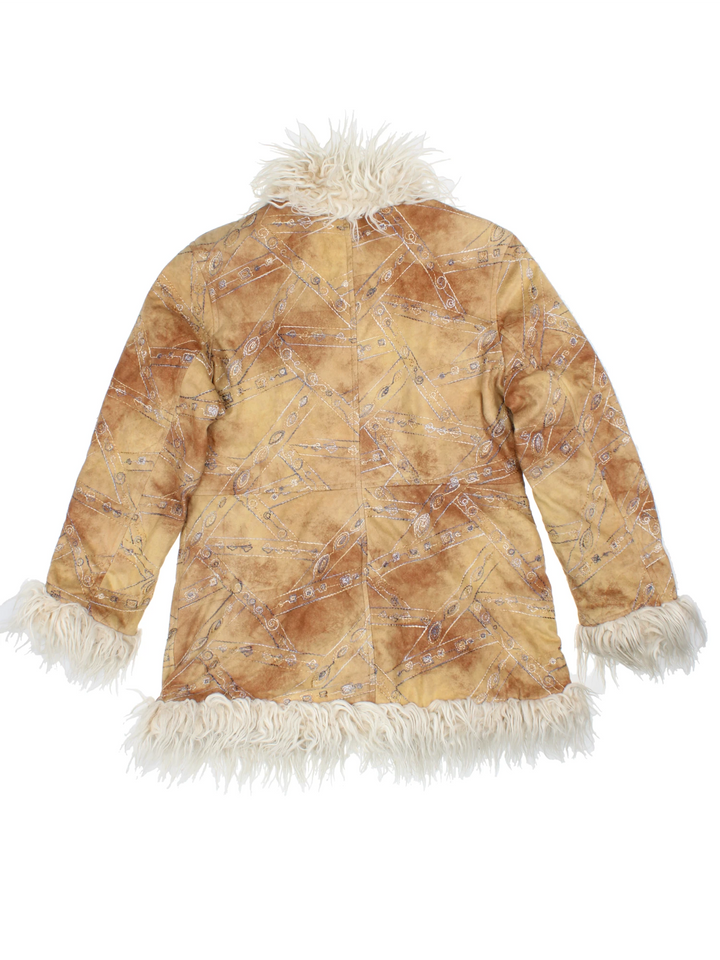 Y2K Afghan Coat (Size M)