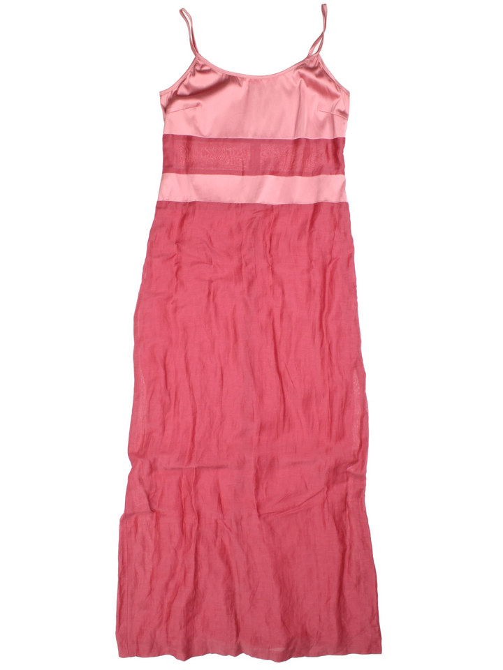 Y2K Column Maxi Dress (Size XXS)