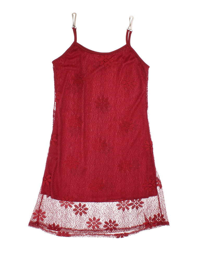Y2K Lace Mini Dress (Size XXS) – VintageFolk