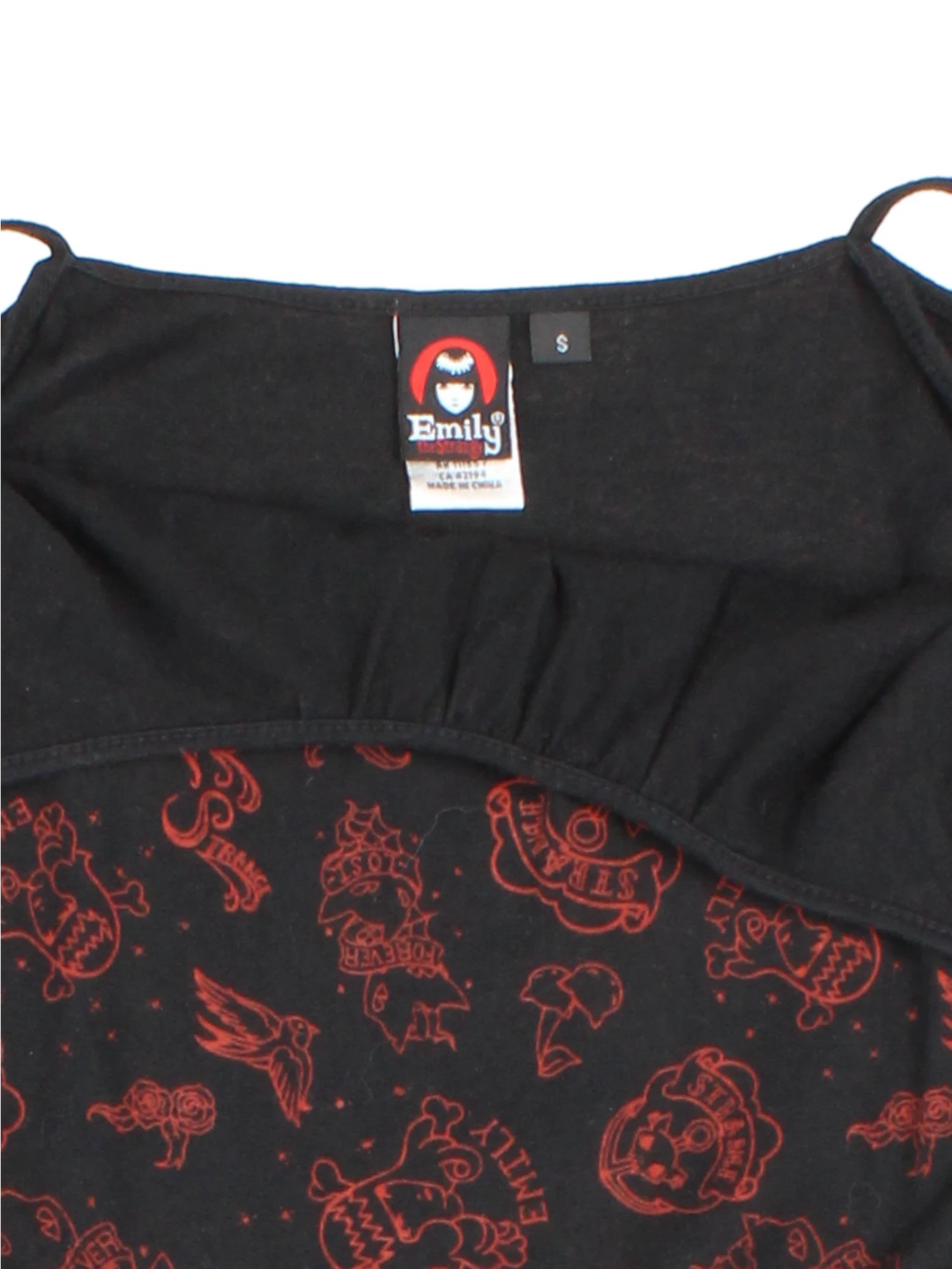 Y2K Emily Strange Mini Dress (Size XXS)